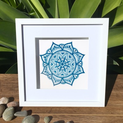 Nautical Blue Mini Mandala